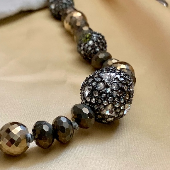NWOT ALEXIS BITTAR Crystal Gemstone Necklace - Picture 10 of 12